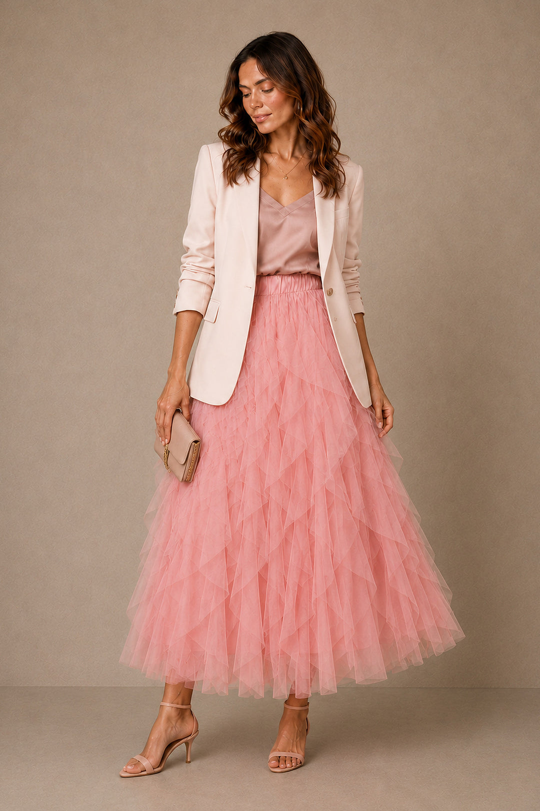 Layla-Pink-Layered-Tulle-Maxi-Skirt