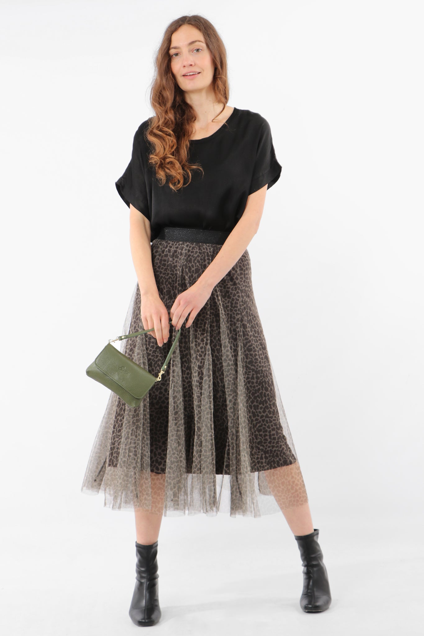 Leopard tulle outlet skirt