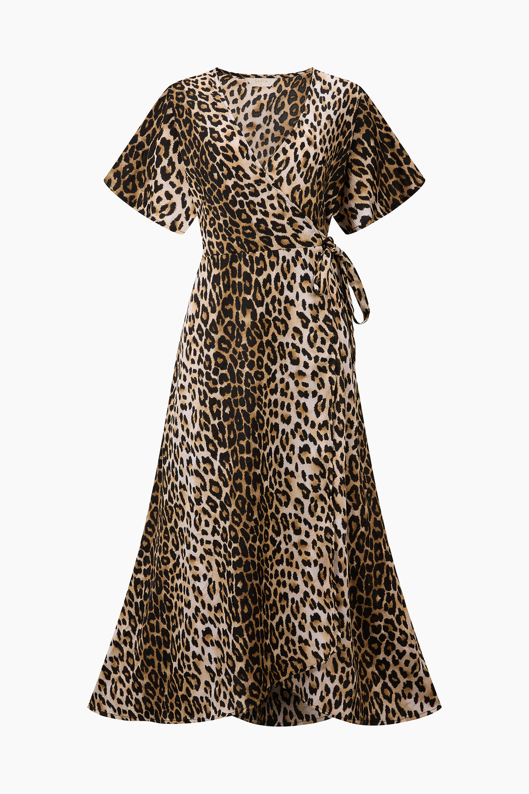Leopard-Print-Midaxi-Wrap-Dress-in-Cream-Front