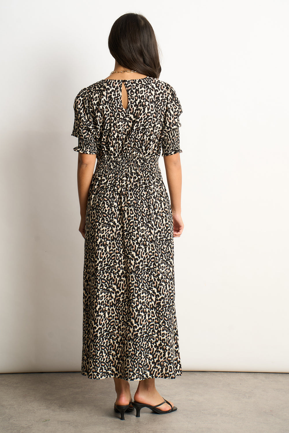 hazel-midi-tea-dress-neutral-leopard-print