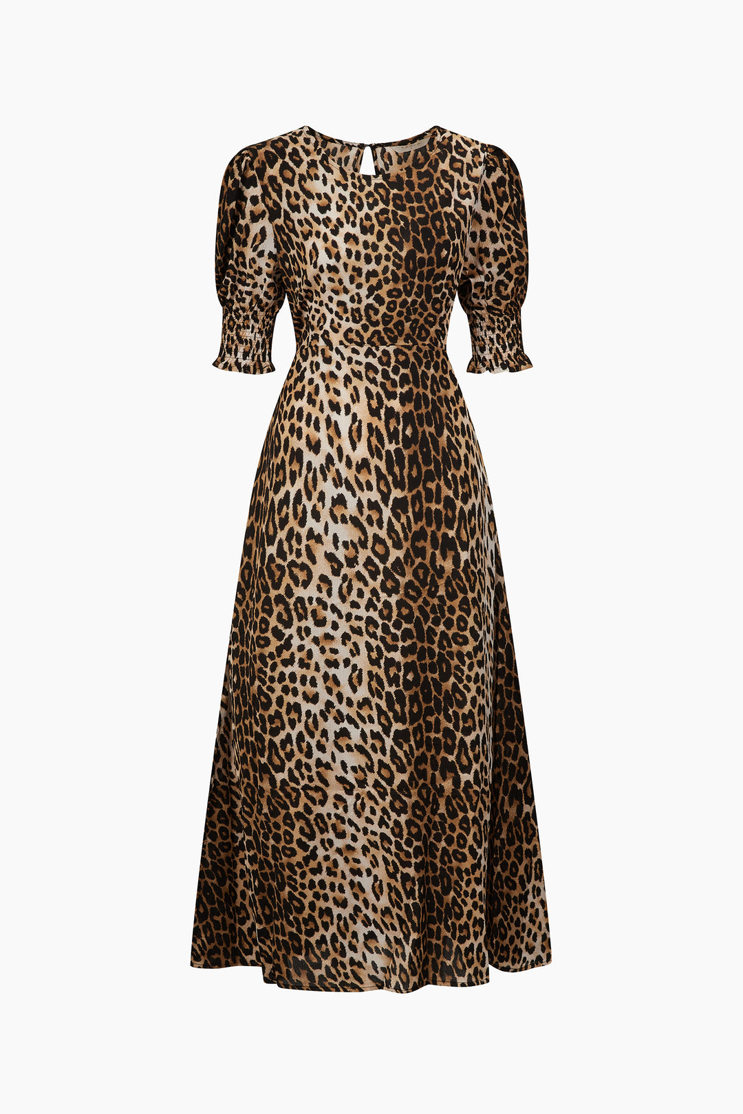 Leopard-Print-Midi-Tea-Dress-in-Cream-Product-Shot