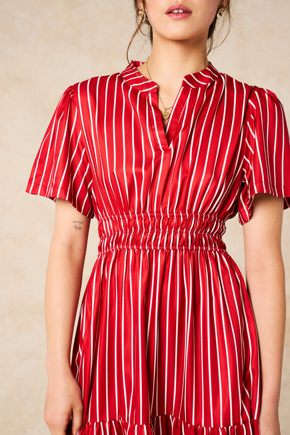 Striped-Tiered-Maxi-Dress-in-Red-Close-Up