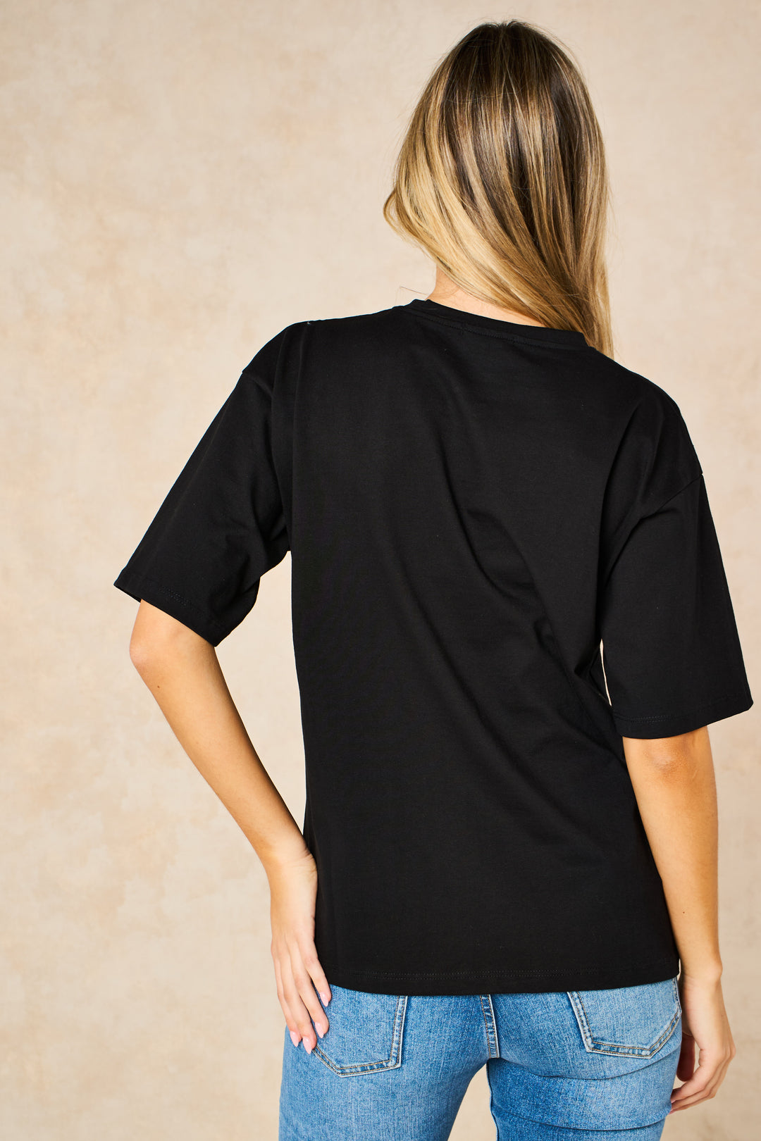 cotton-black-t-shirt-with-gold-unique-word-print-graphic