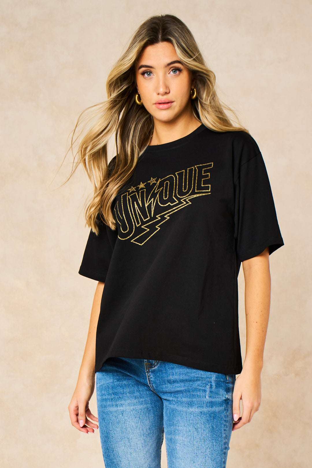 cotton-black-t-shirt-with-gold-unique-word-print-graphic
