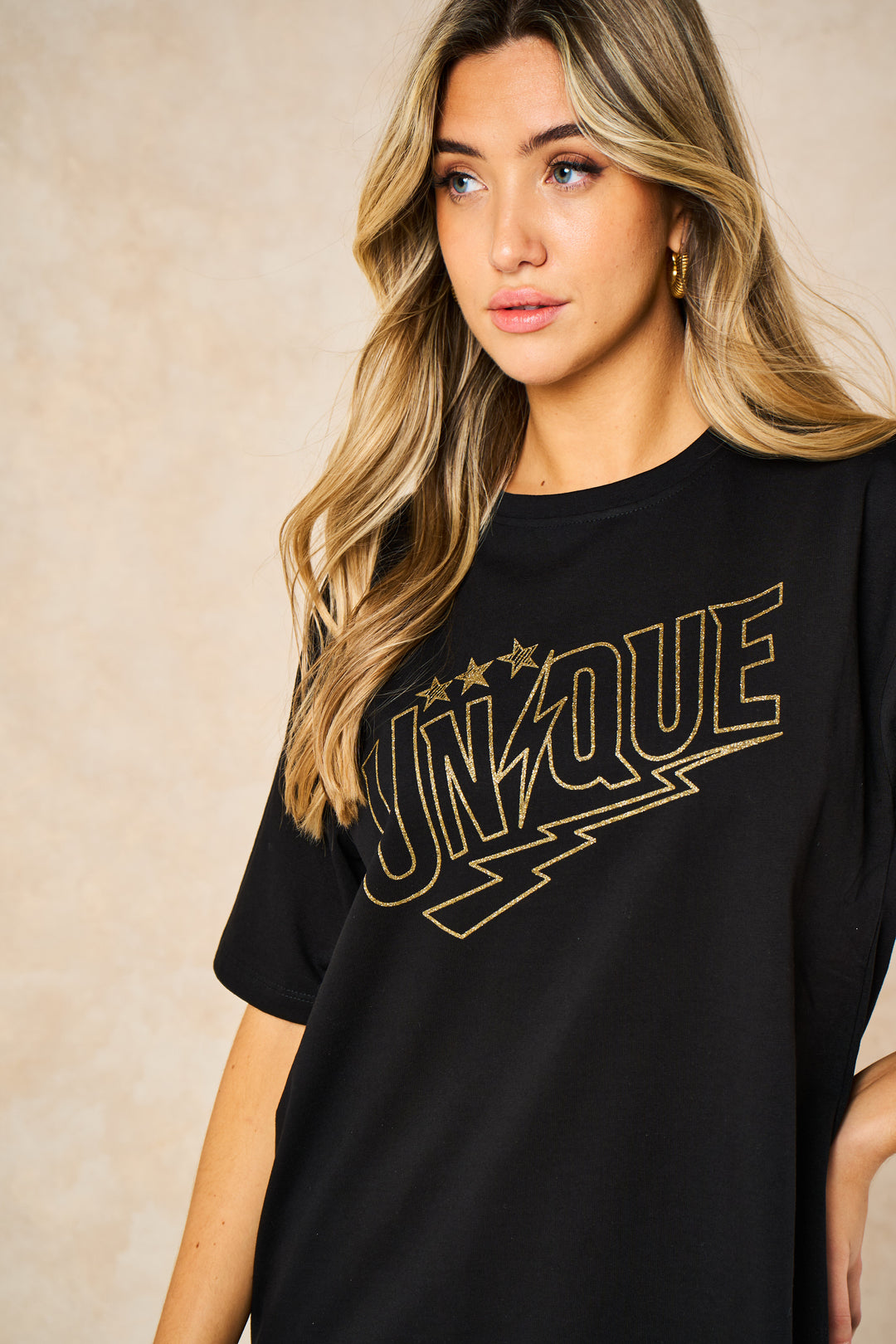 cotton-black-t-shirt-with-gold-unique-word-print-graphic