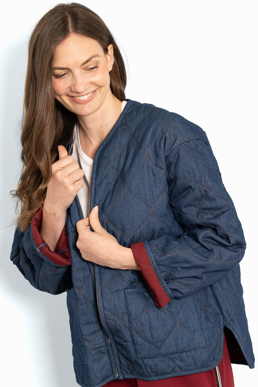 lori-quilted-jacket-dark-blue-denim-zip-fastening-front