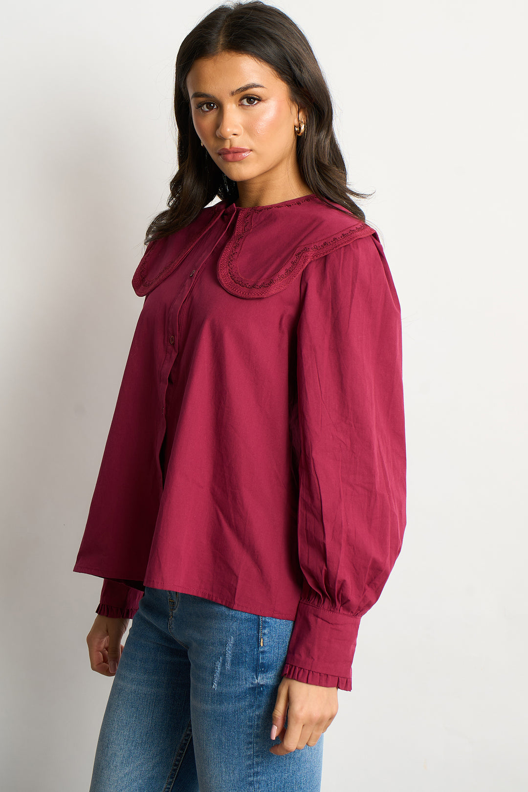 cammie-long-sleeve-cotton-shirt-berry-pilgrim-collar-button-front