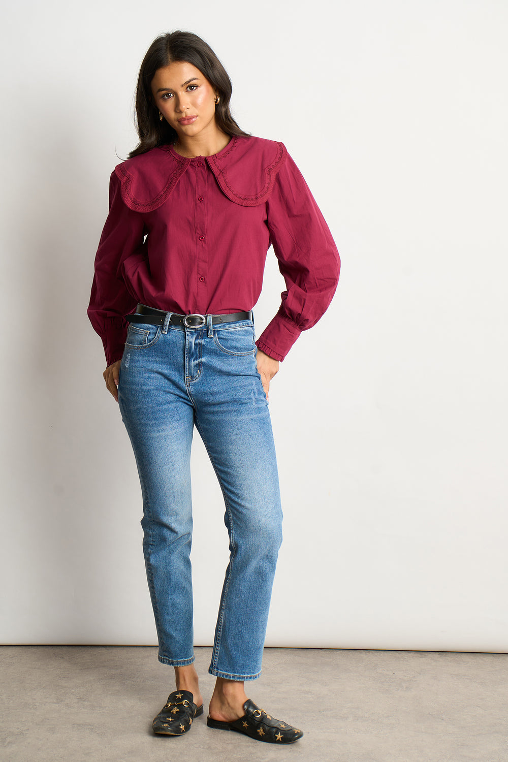cammie-long-sleeve-cotton-shirt-berry-pilgrim-collar-button-front
