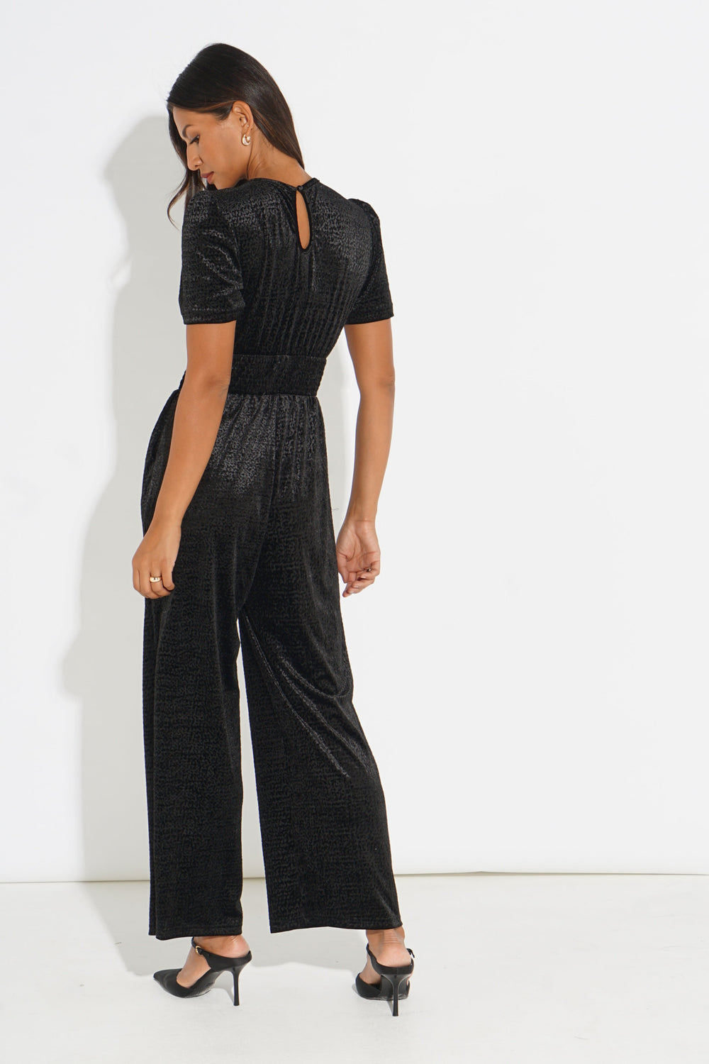 Textured-Velvet-Lydia-Jumpsuit-in-Black