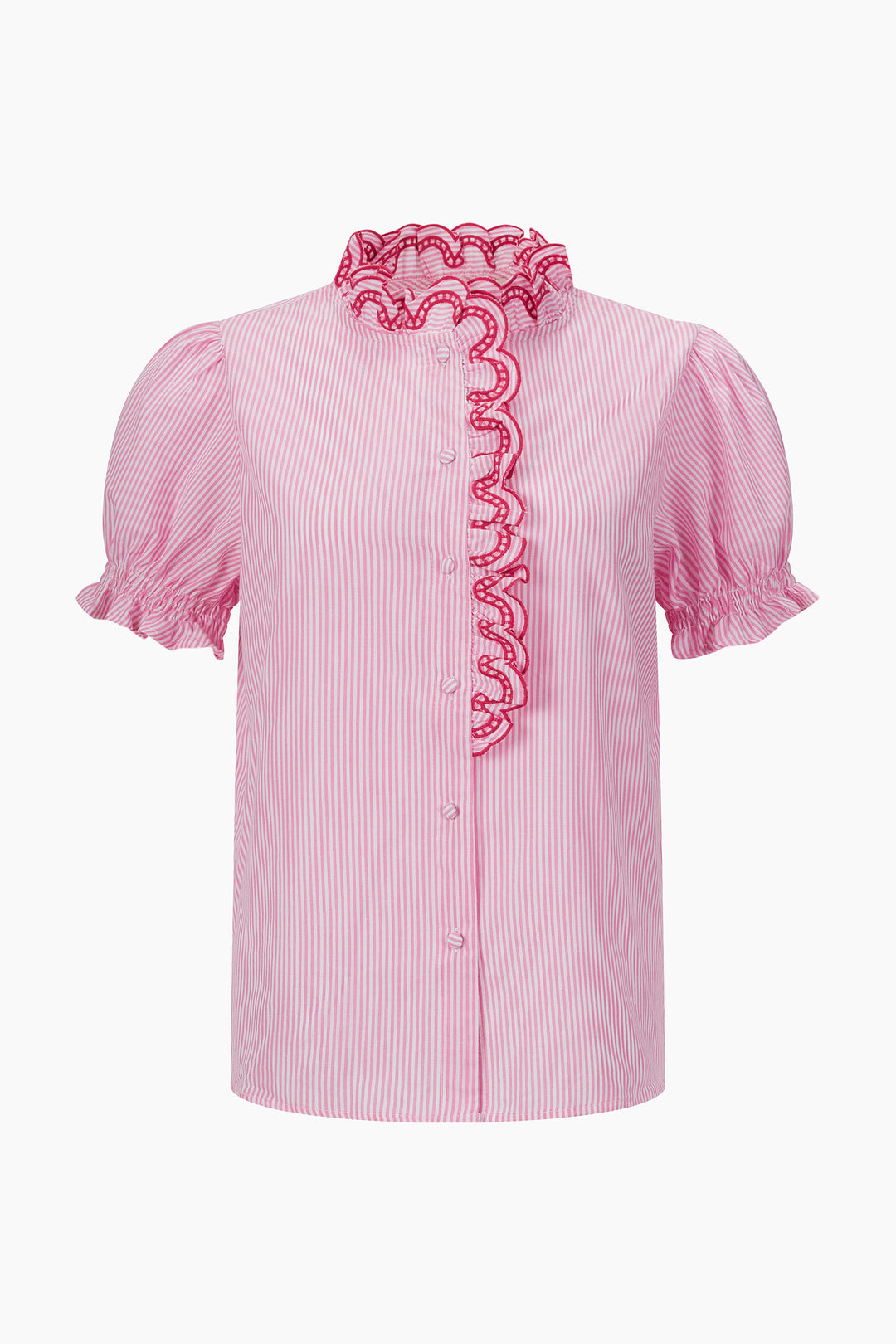Candy-Stripe-Short-Sleeve-Cotton-Shirt-in-Pink-Product-Shot