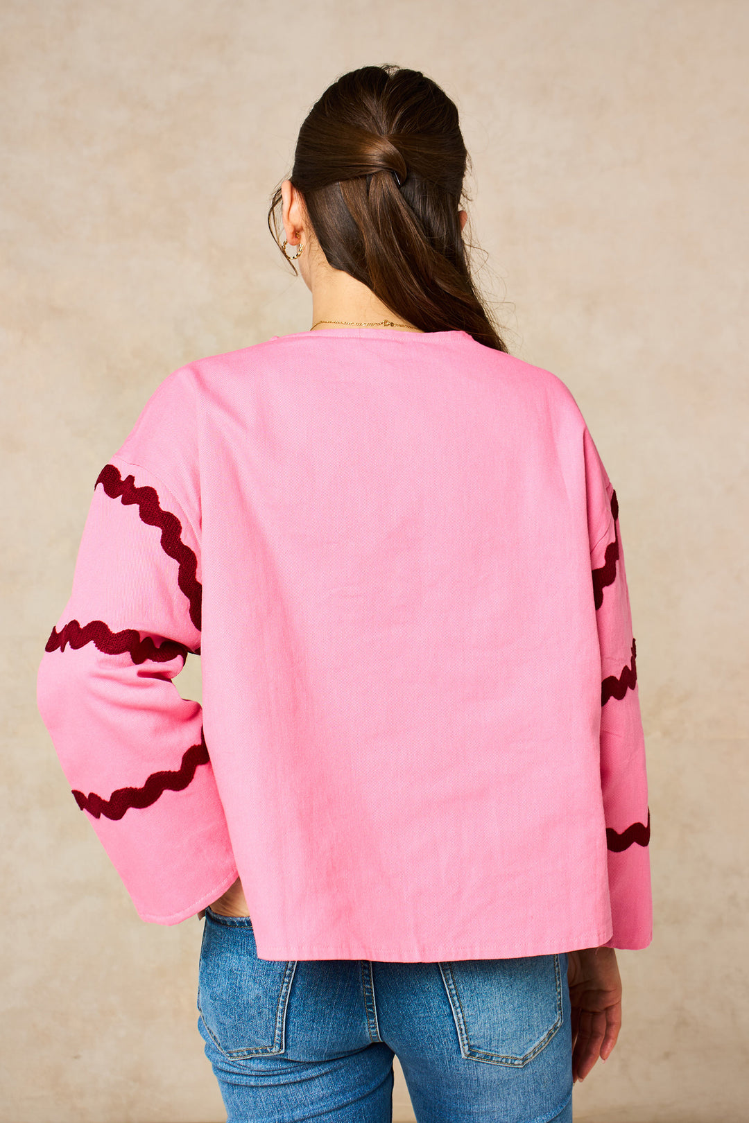 Wavy-Trim-Cotton-Twill-Jacket-in-Pink-back