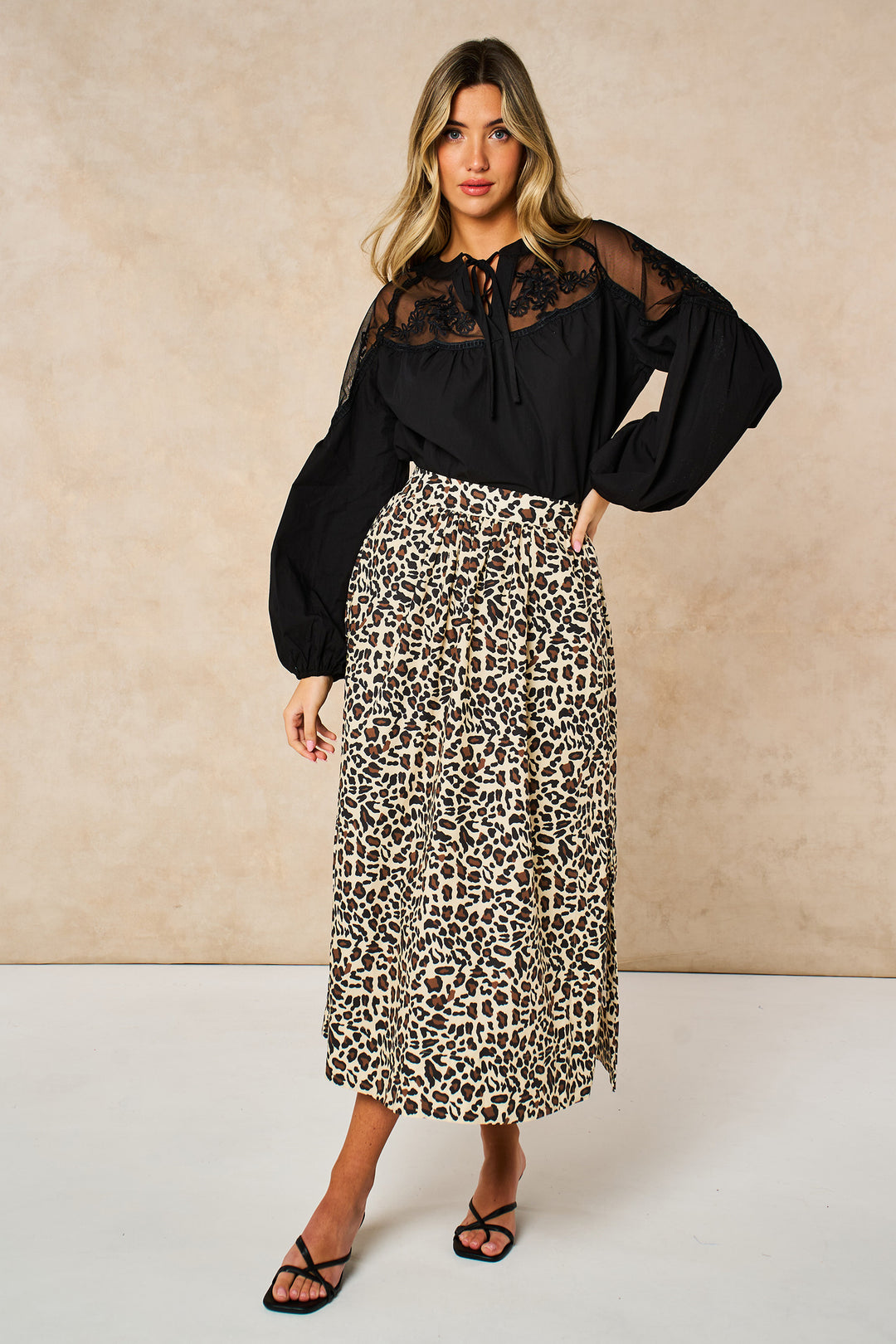 Leopard-Print-Cotton-Midaxi-Skirt-in-Neutral-styled