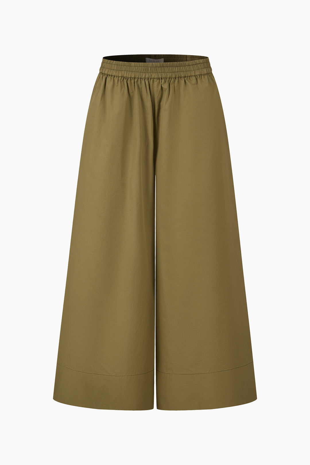 Cropped-Wide-Leg-Cotton-Trousers-in-Khaki-Front