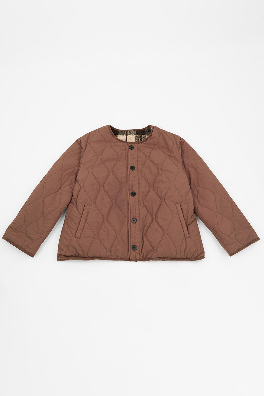 Traditional-Check-Reversible-Jacket-in-Brown