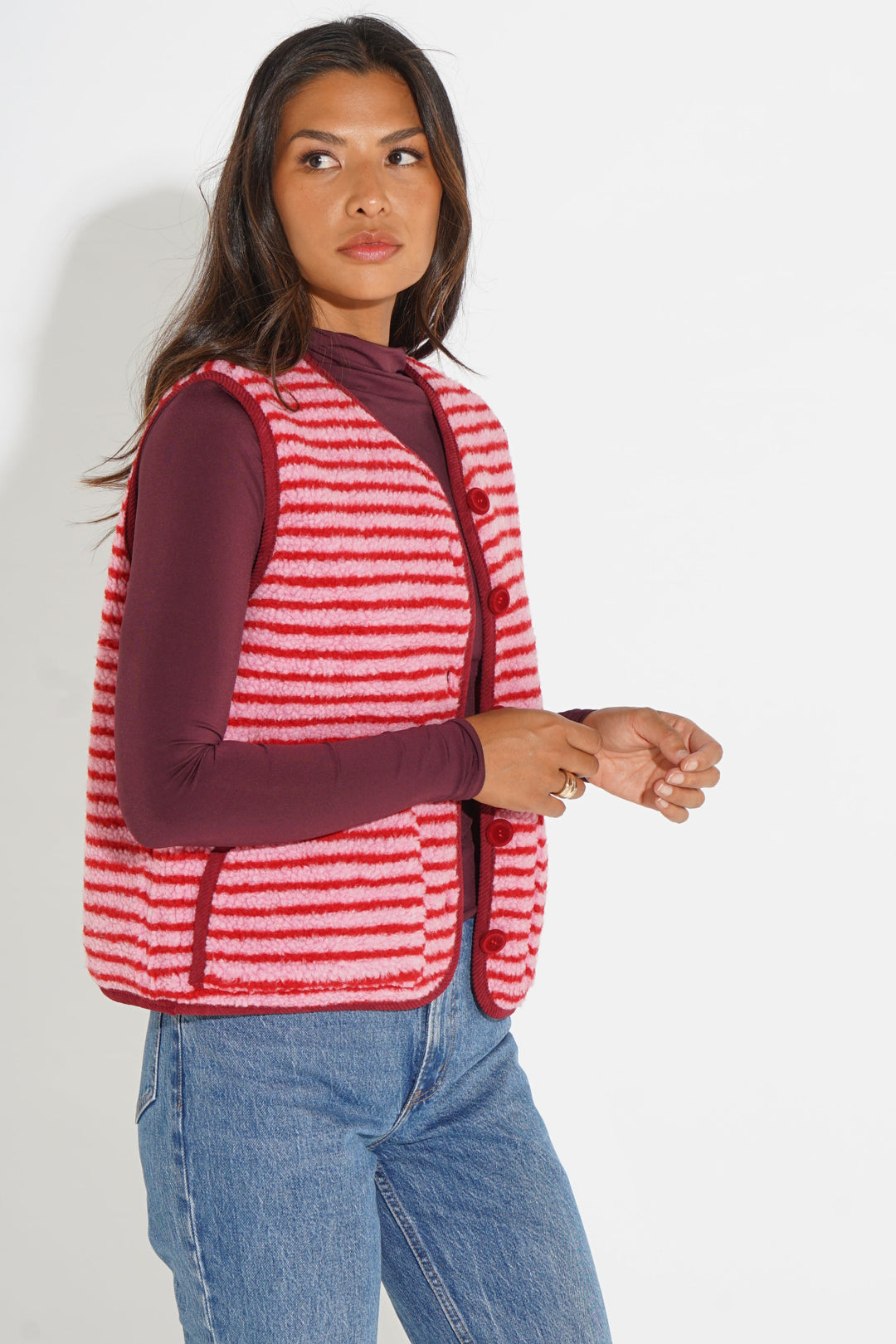 Striped-Reversible-Gilet-in-Pink