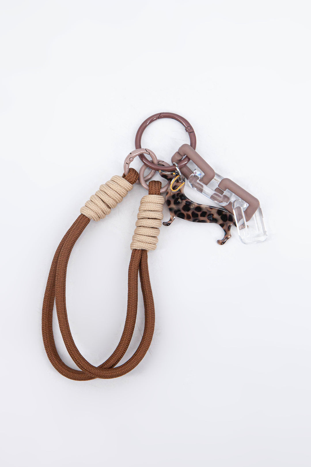 Spotted-Sausage-Dog-Clip-On-Bag-Charm-Front