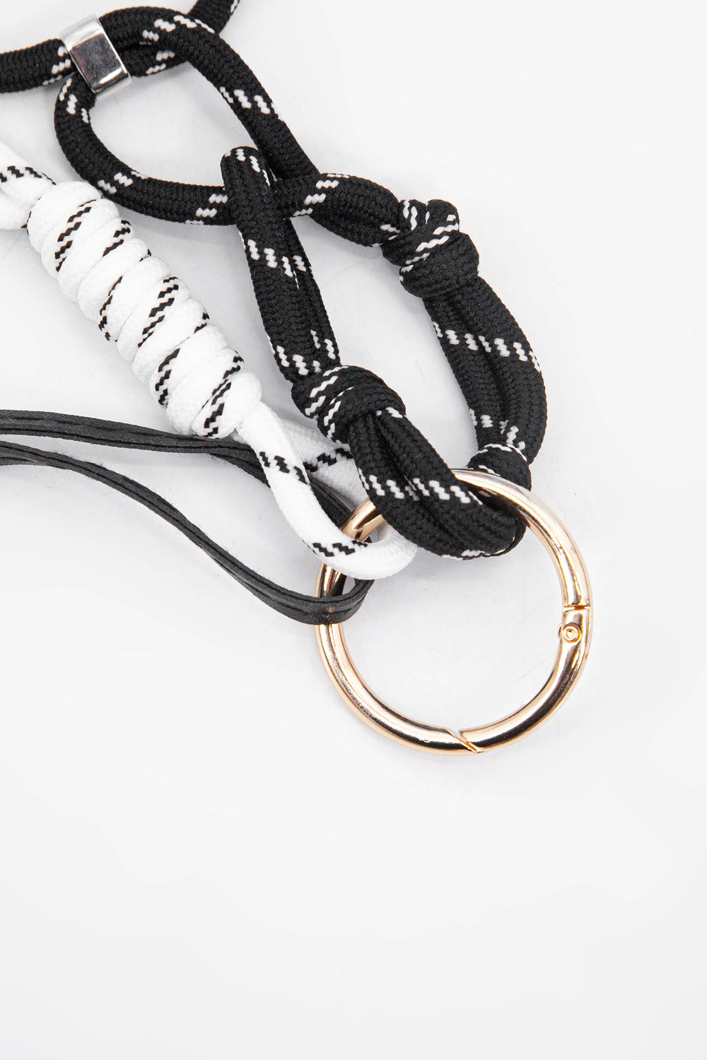 Love-Heart-Clip-On-Bag-Charm-in-Black-Closeup