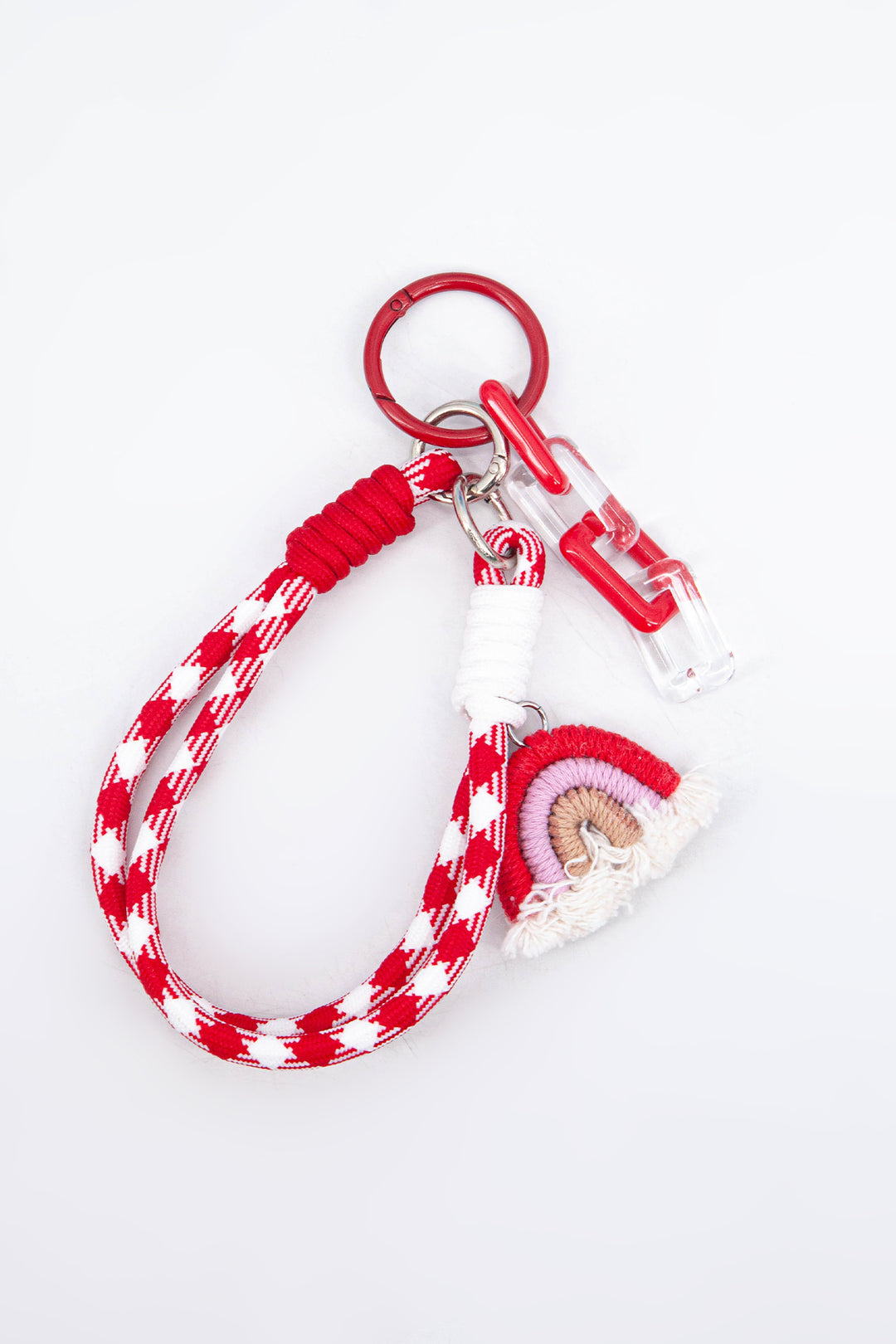Rainbow-Clip-On-Bag-Charm-in-Red-Front