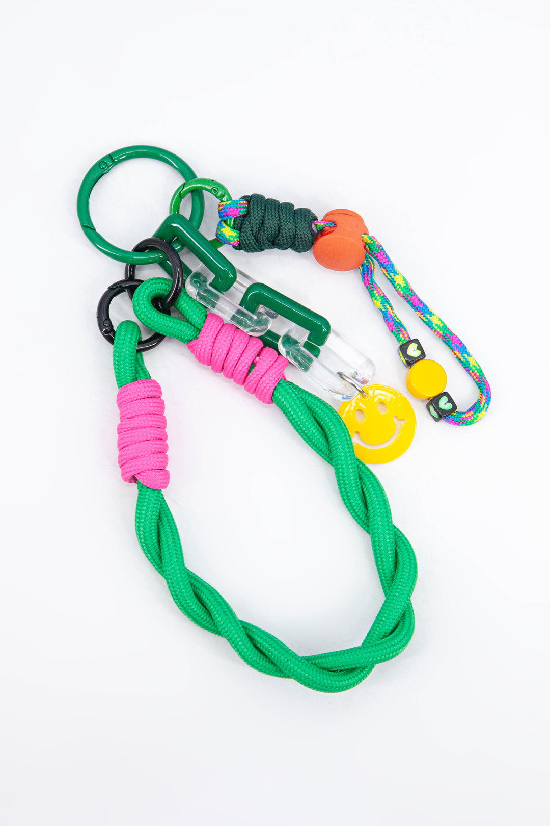 Smiley-Face-Clip-On-Bag-Charm-Lying-Flat