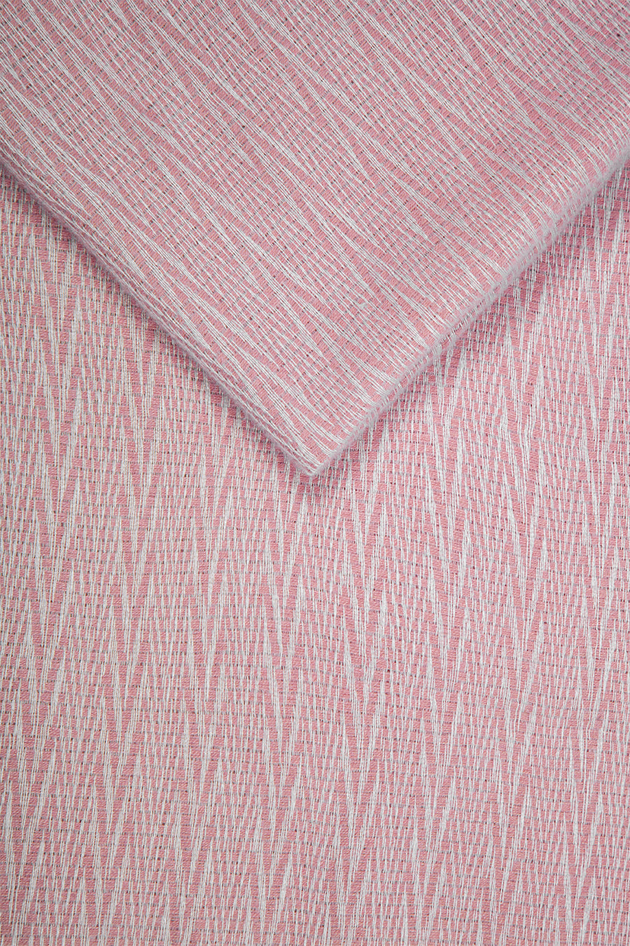 Light Pink Herringbone Design Scarf