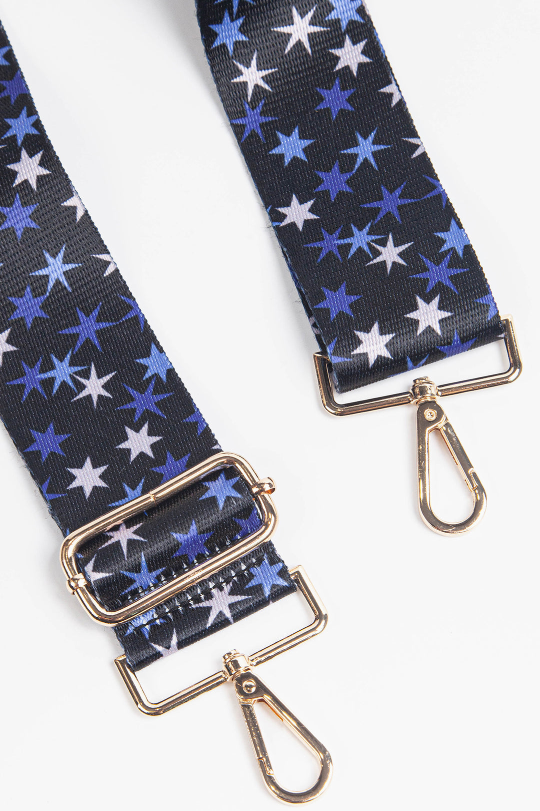 Blue Multi Star Wide Bag Strap