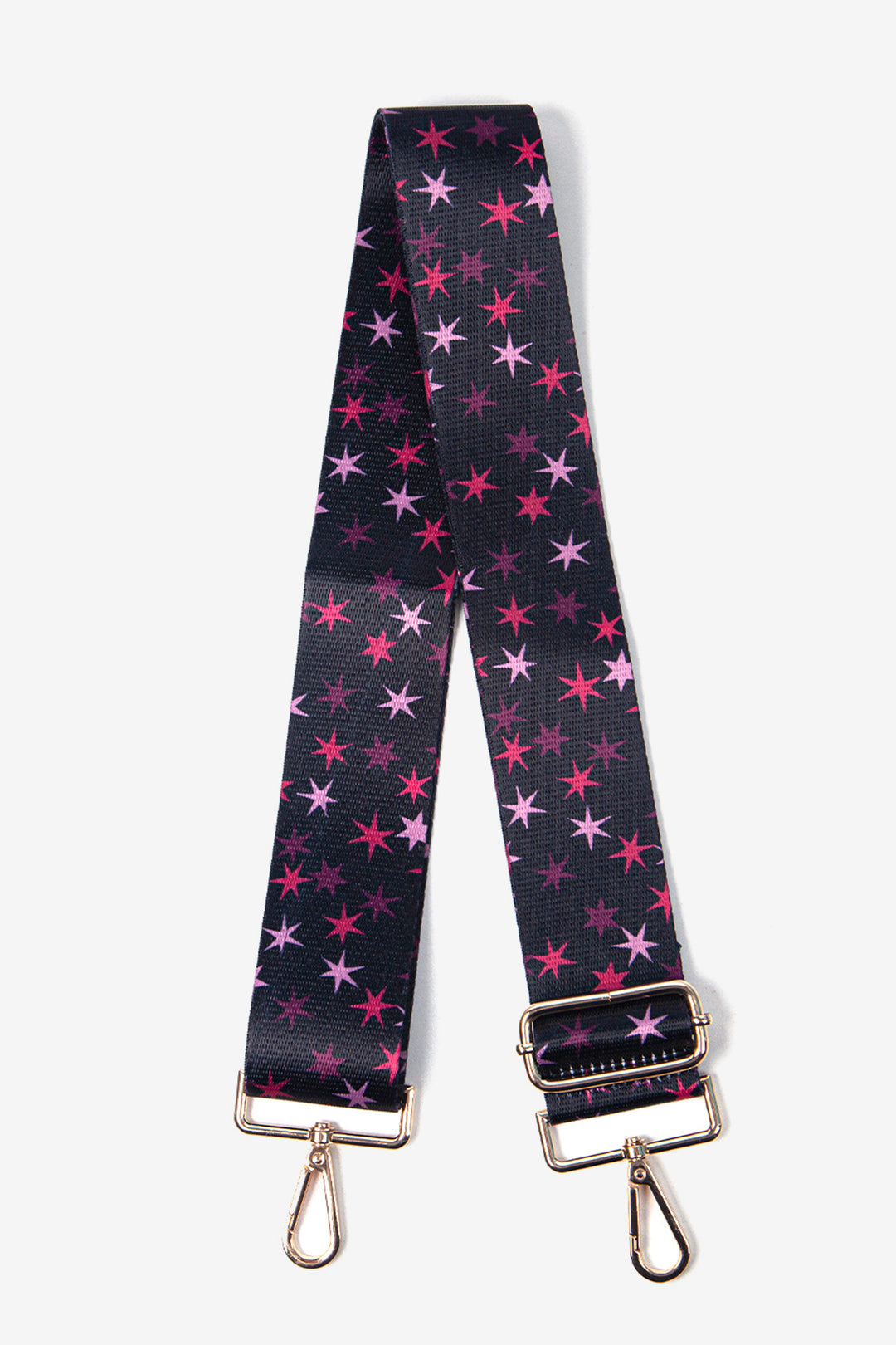 Pink Multi Star Wide Bag Strap