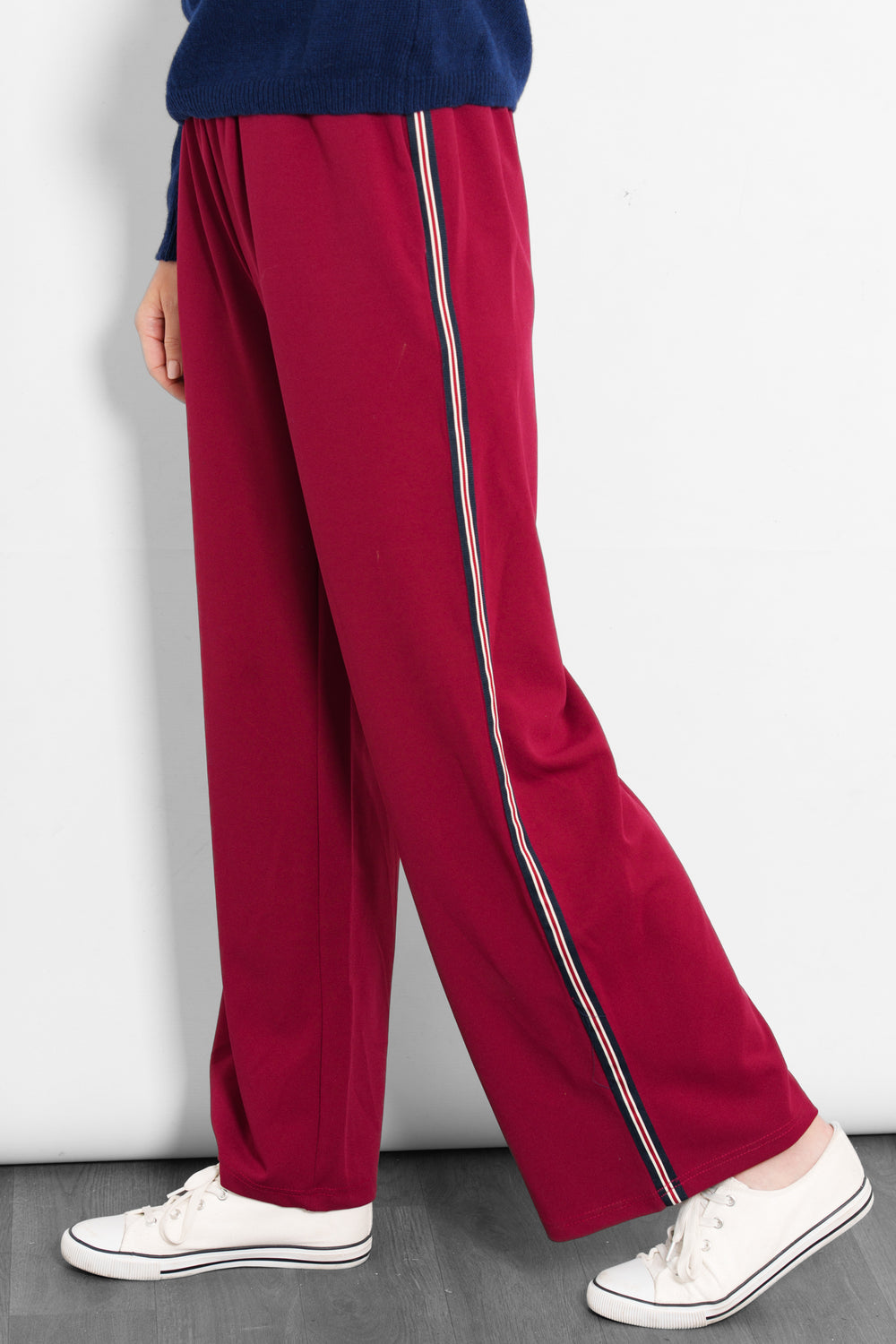 margot-wide-leg-trousers-berry-red-stripe-side-view