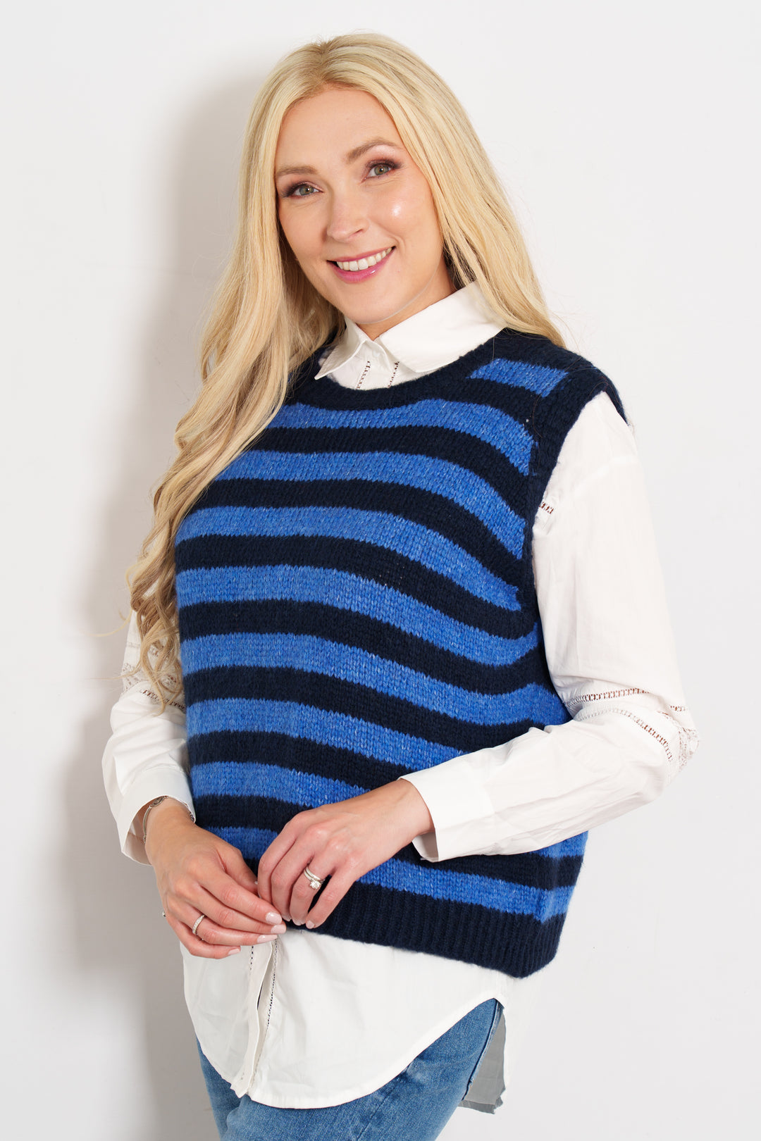 betsy-wool-blend-tank-top-navy-blue-blue-striped-sleevless-knitwear