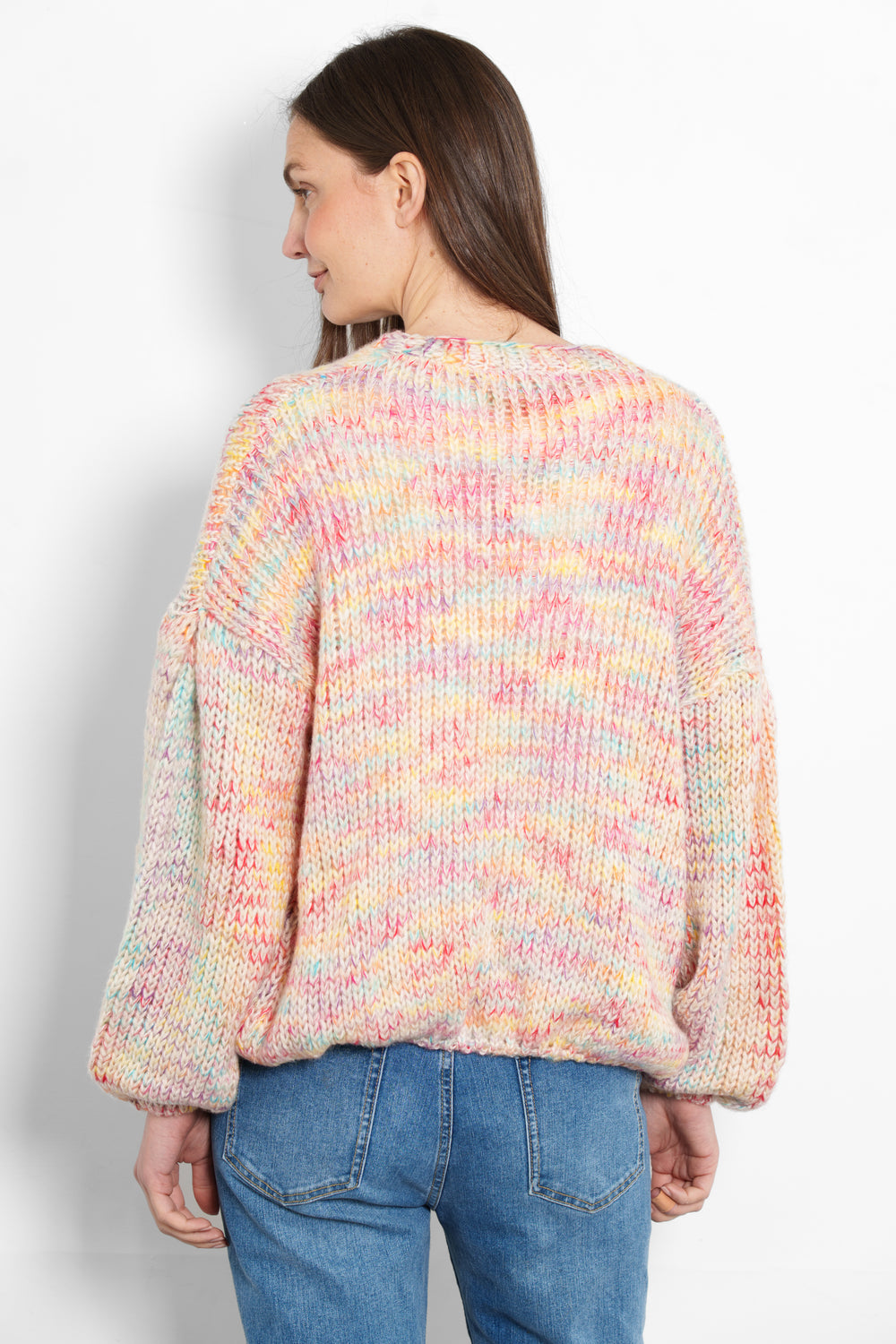 brodie-wool-blend-cardigan-cream-rainbow-knit-rear-multicoloured