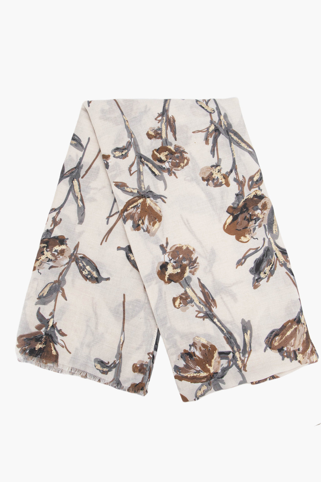 vaeda-cream-floral-lightweight-scarf-folded-flower-pattern