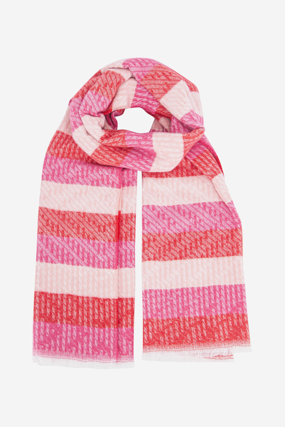 reed-red-pink-stripe-heavyweight-scarf-textured-appearance