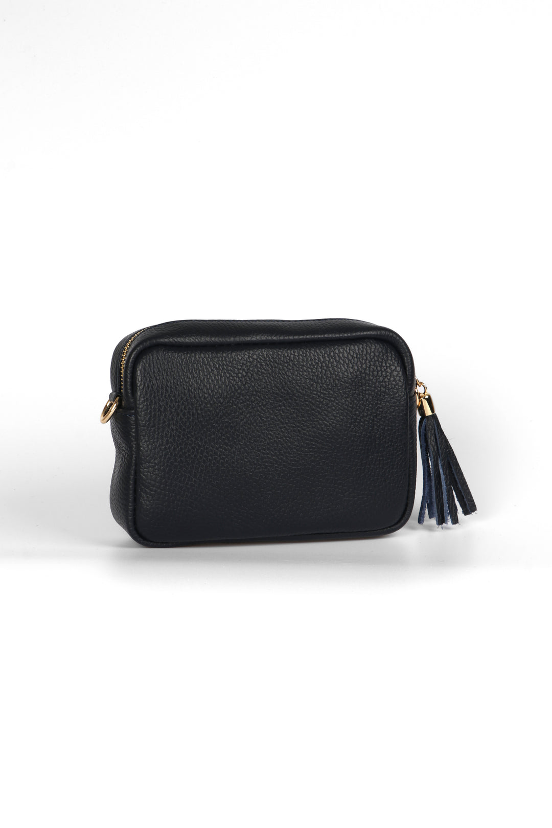 Fleur Crossbody Bag - Black, Pebbled