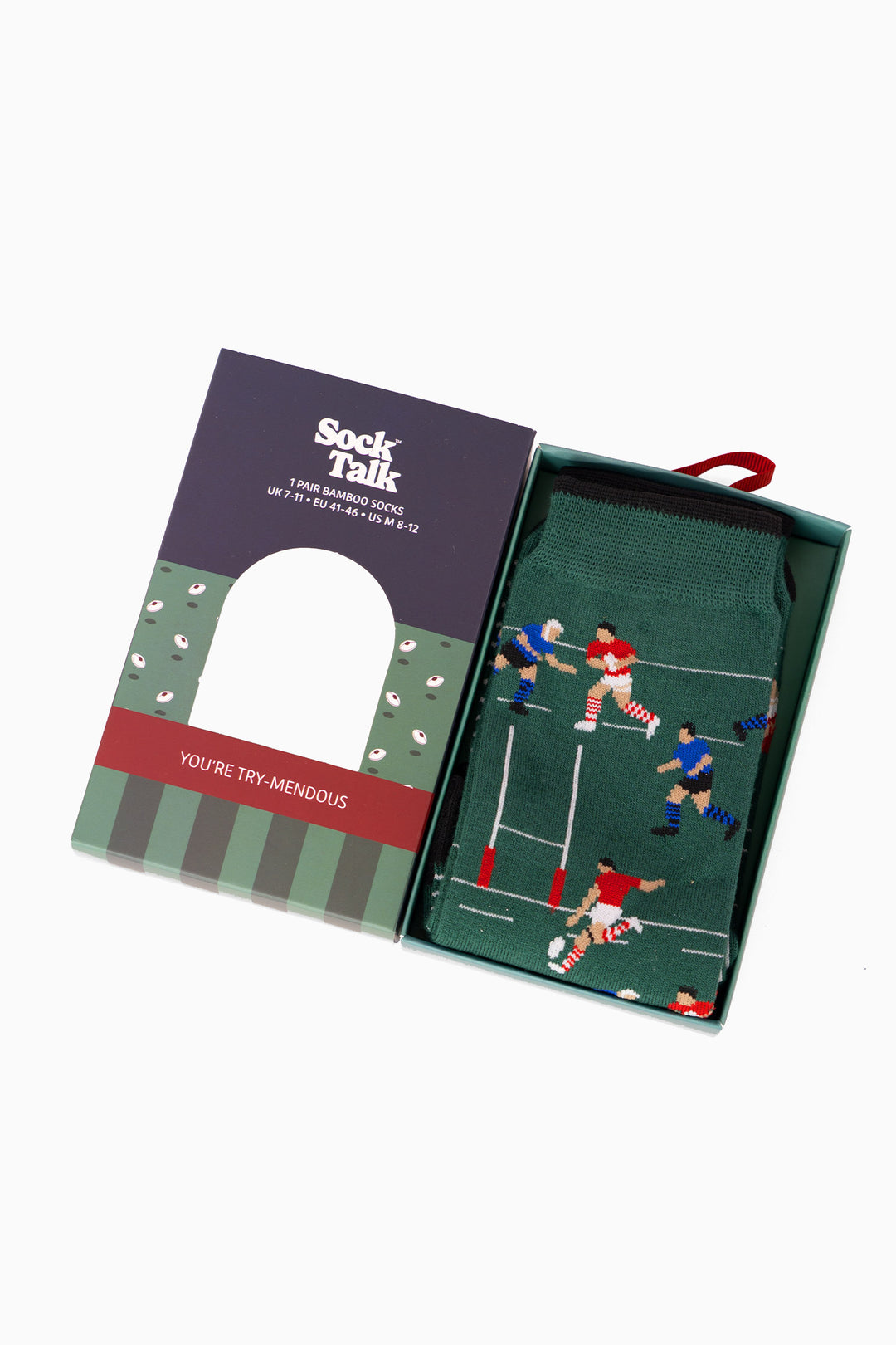 Rugby Socks Matchbox Giftset
