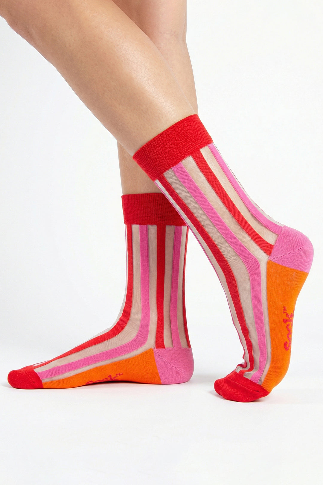 Stripe-Sheer-and-Combed-Cotton-in-Red/Orange