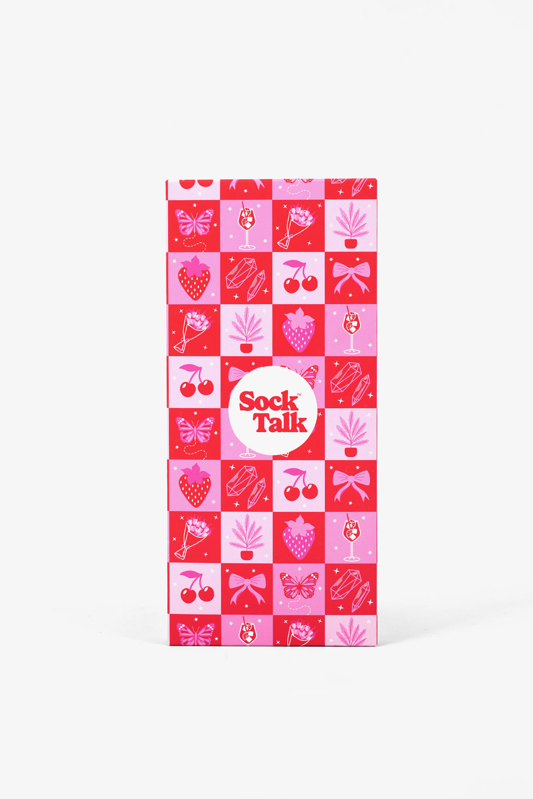 For Her Single Sock Gift Box in Pink