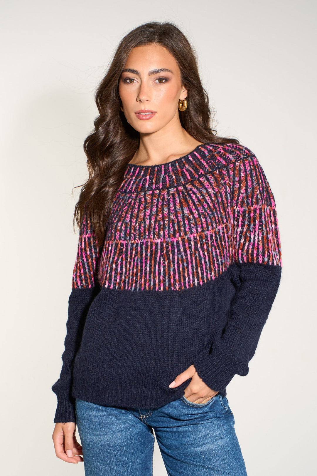 italian-wool-blend-scandi-jumper-in-navy-fuchsia-for-women
