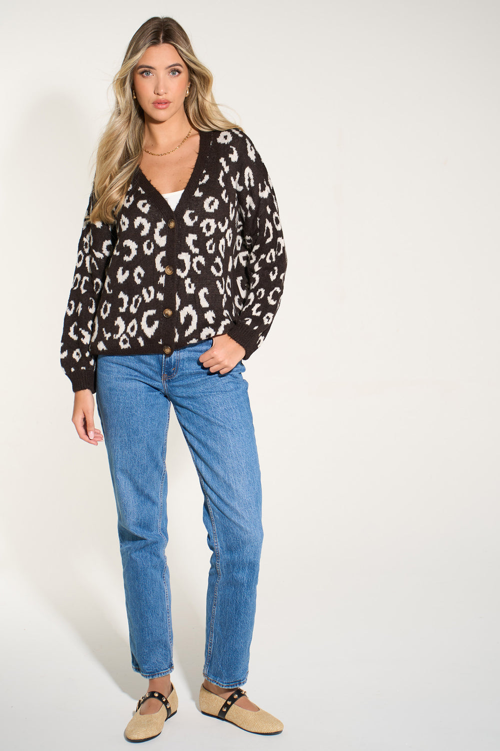 leopard-print-italian-wool-blend-cardigan-in-brown-cream-styled-casual