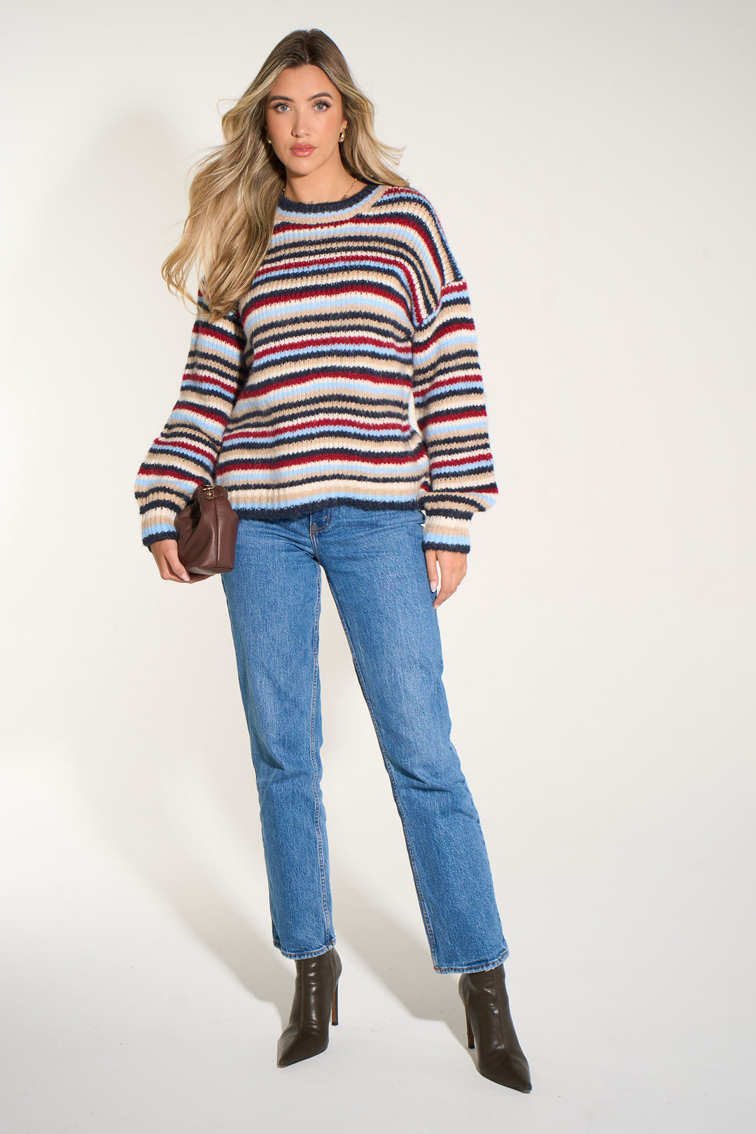 Striped-Jumper-in-Blue/Multi