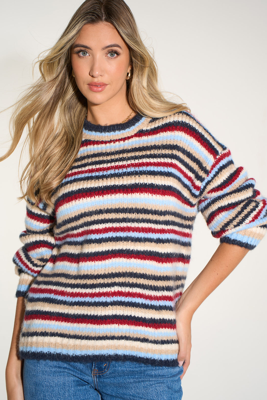 navy-multi-striped-jumper