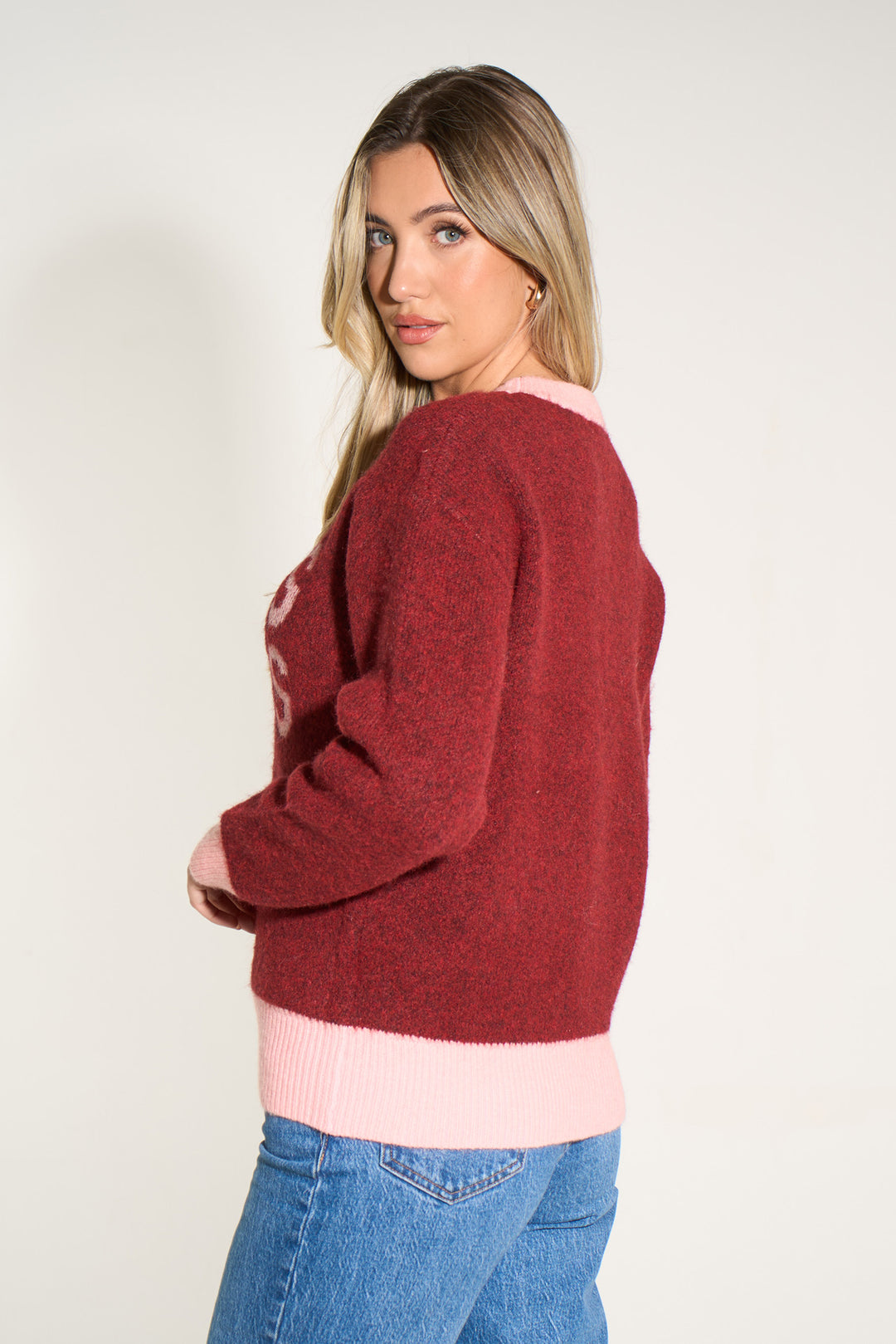 bisous-bisous-jumper-in-pink-berry-back