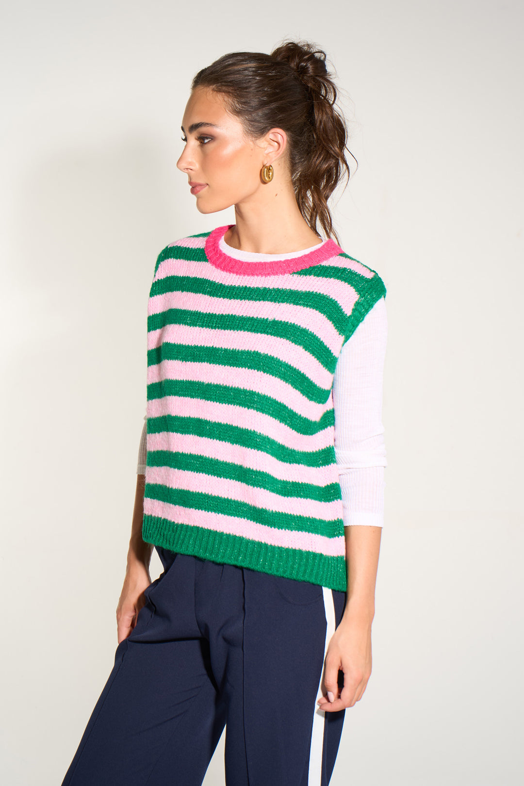 italian-wool-blend-tank-top-in-green-fuchsia-side