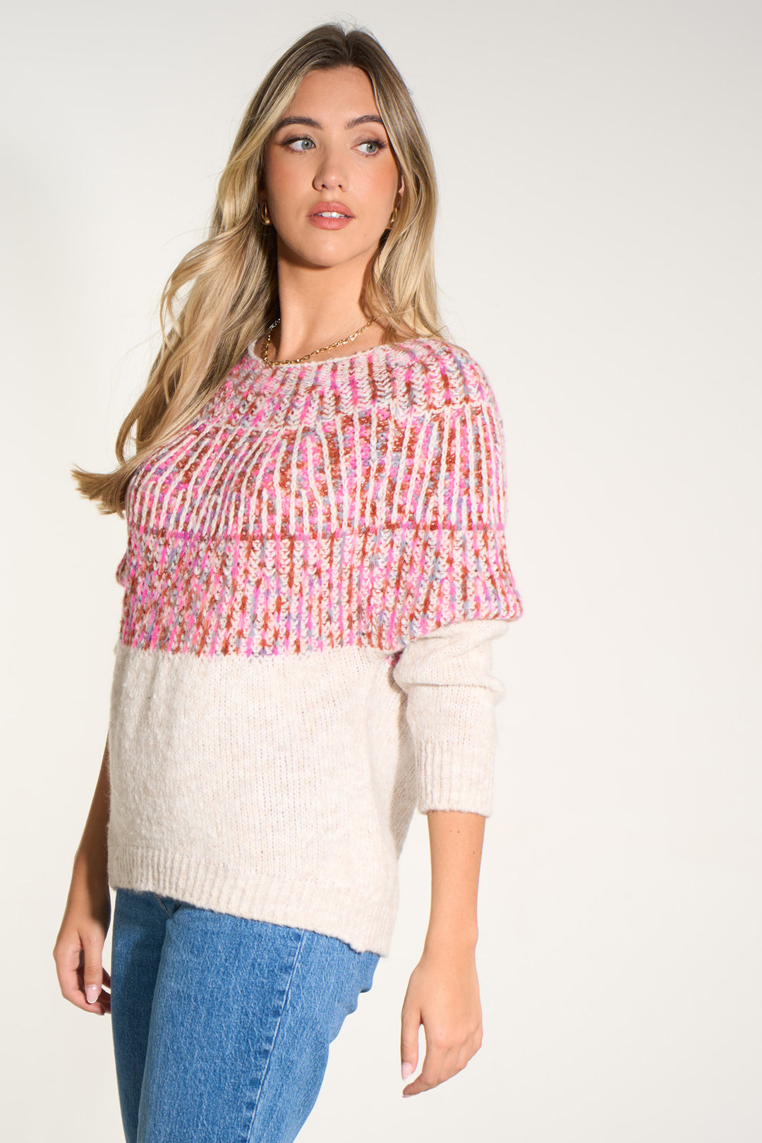 italian-wool-blend-cream-fuchsia-side