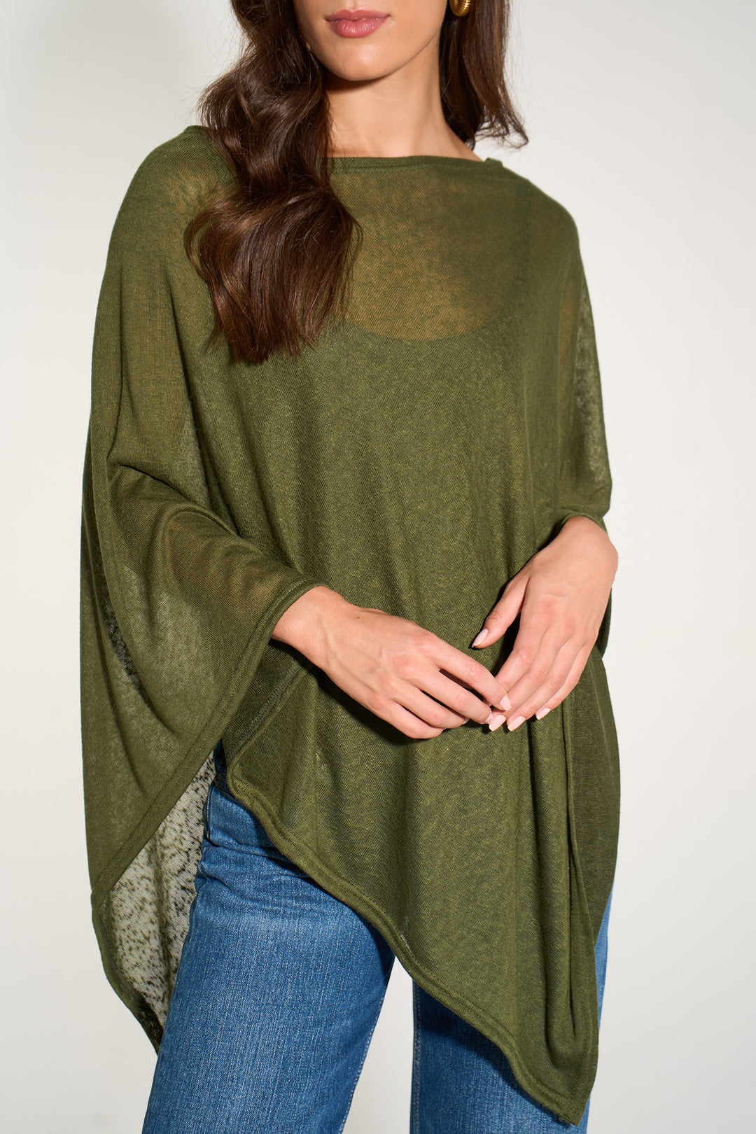 kim-lightweight-poncho-top-one-size-khaki-closeup