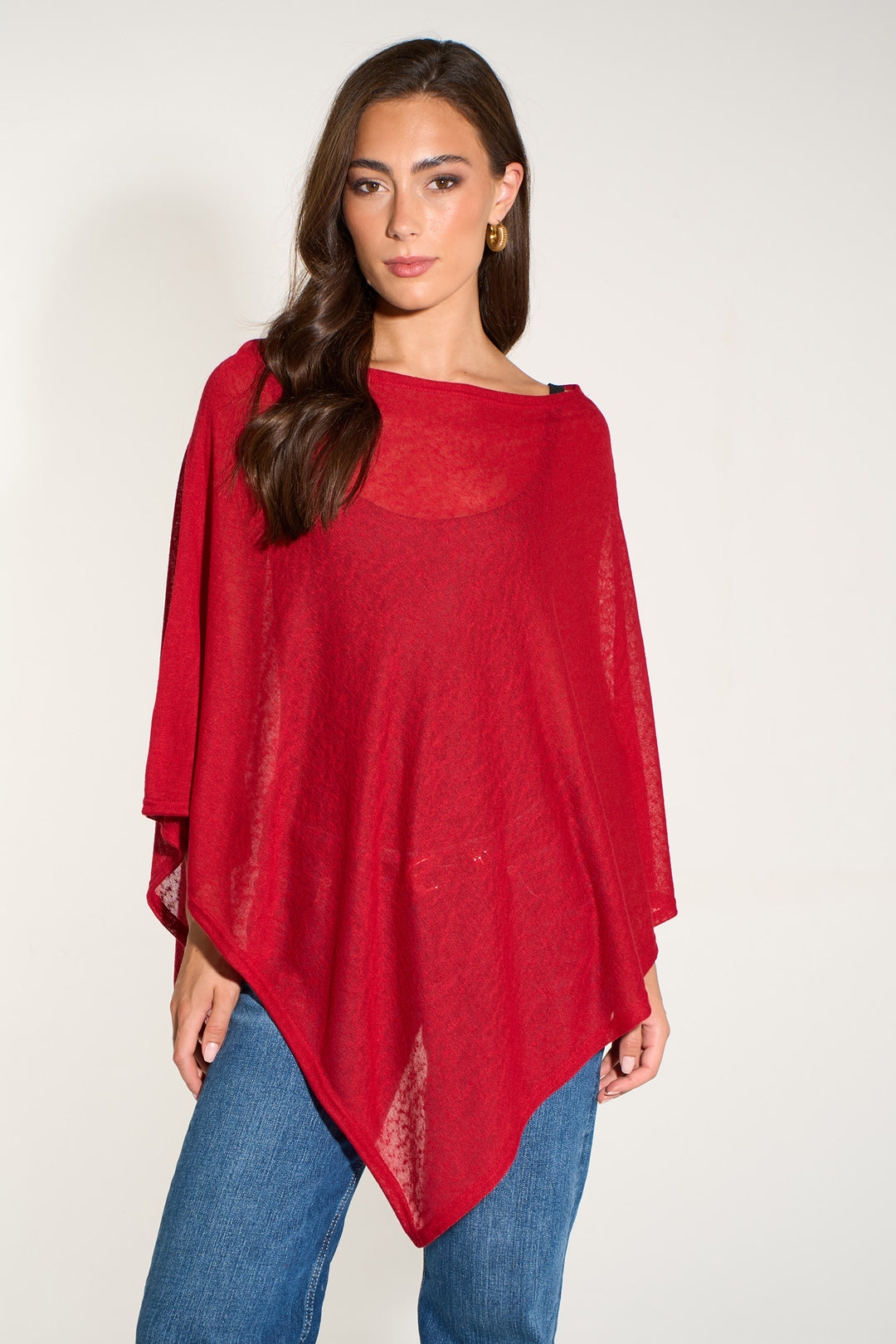 kim-lightweight-poncho-top-one-size-red