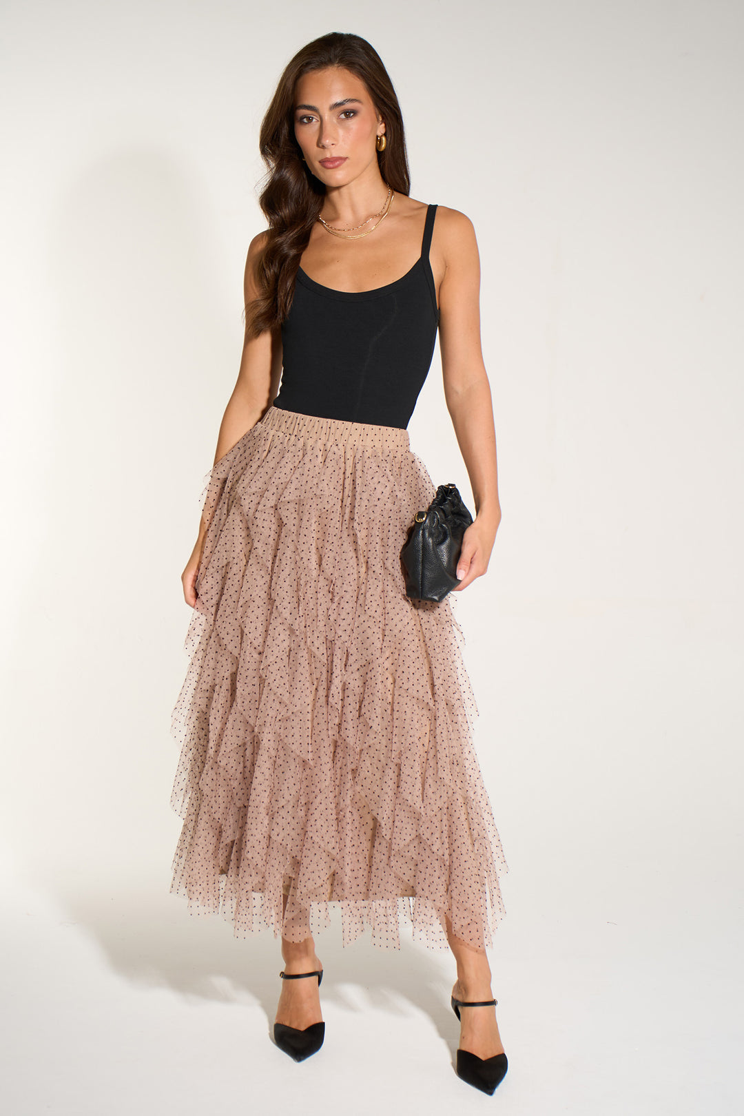 Polka-Dot-Layered-Tulle-Maxi-Skirt-in-Beige