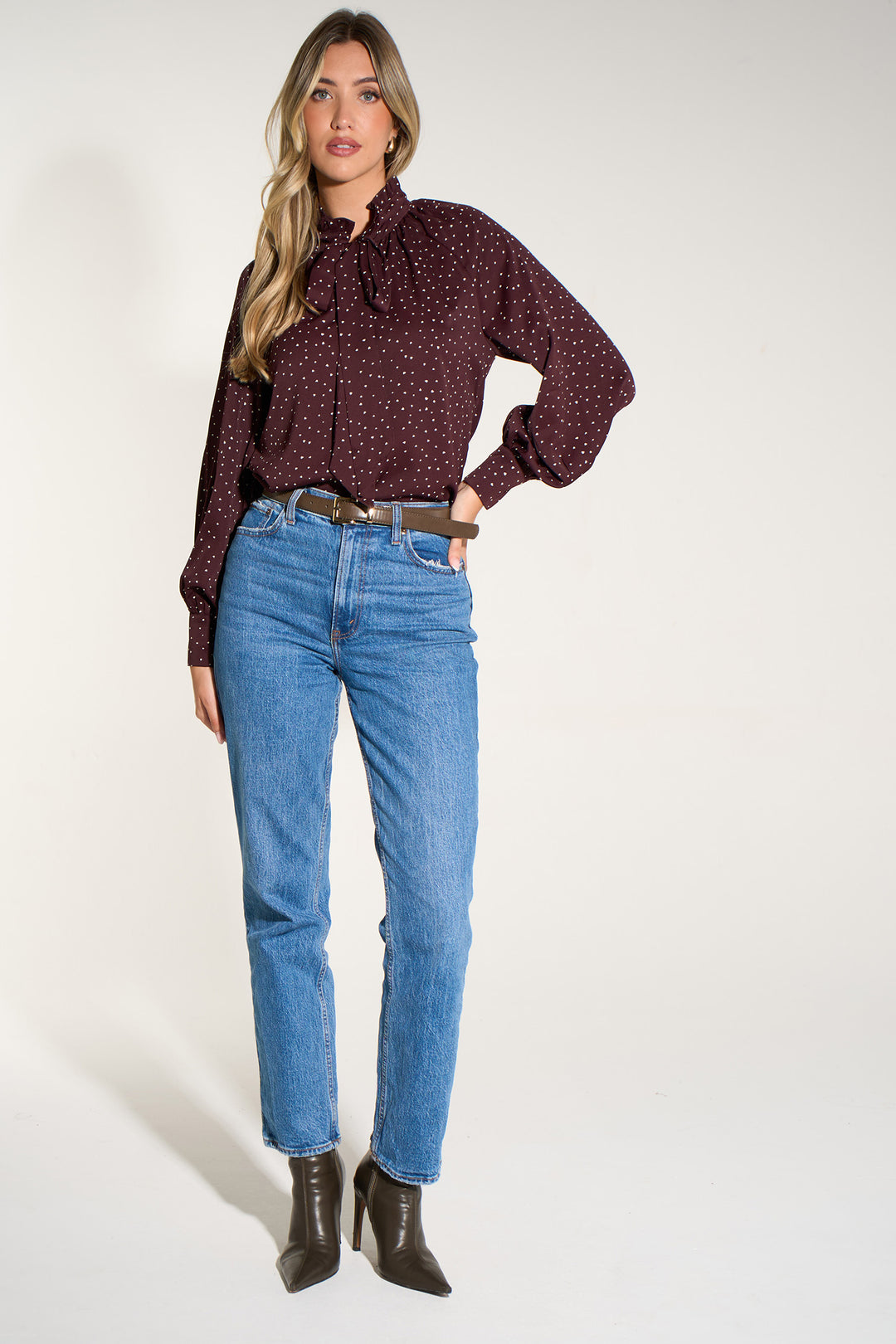 Silk-Feel-Heart-Print-Tie-Neck-Blouse-in-Berry