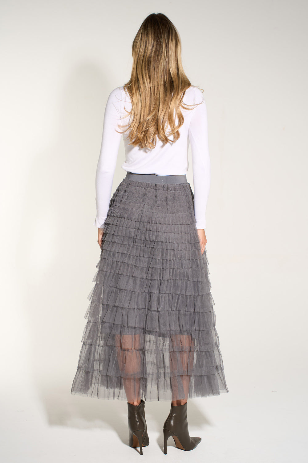 Plain-Cake-Tulle-Maxi-Skirt-in-Dark-Grey