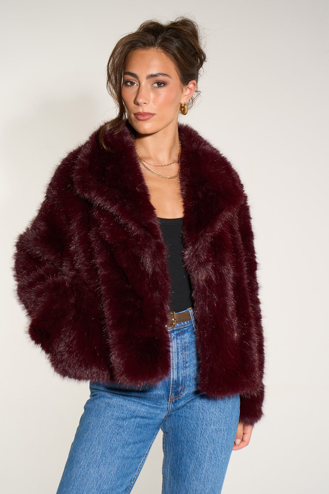 monroe-shawl-collar-jacket-berry-faux-fur