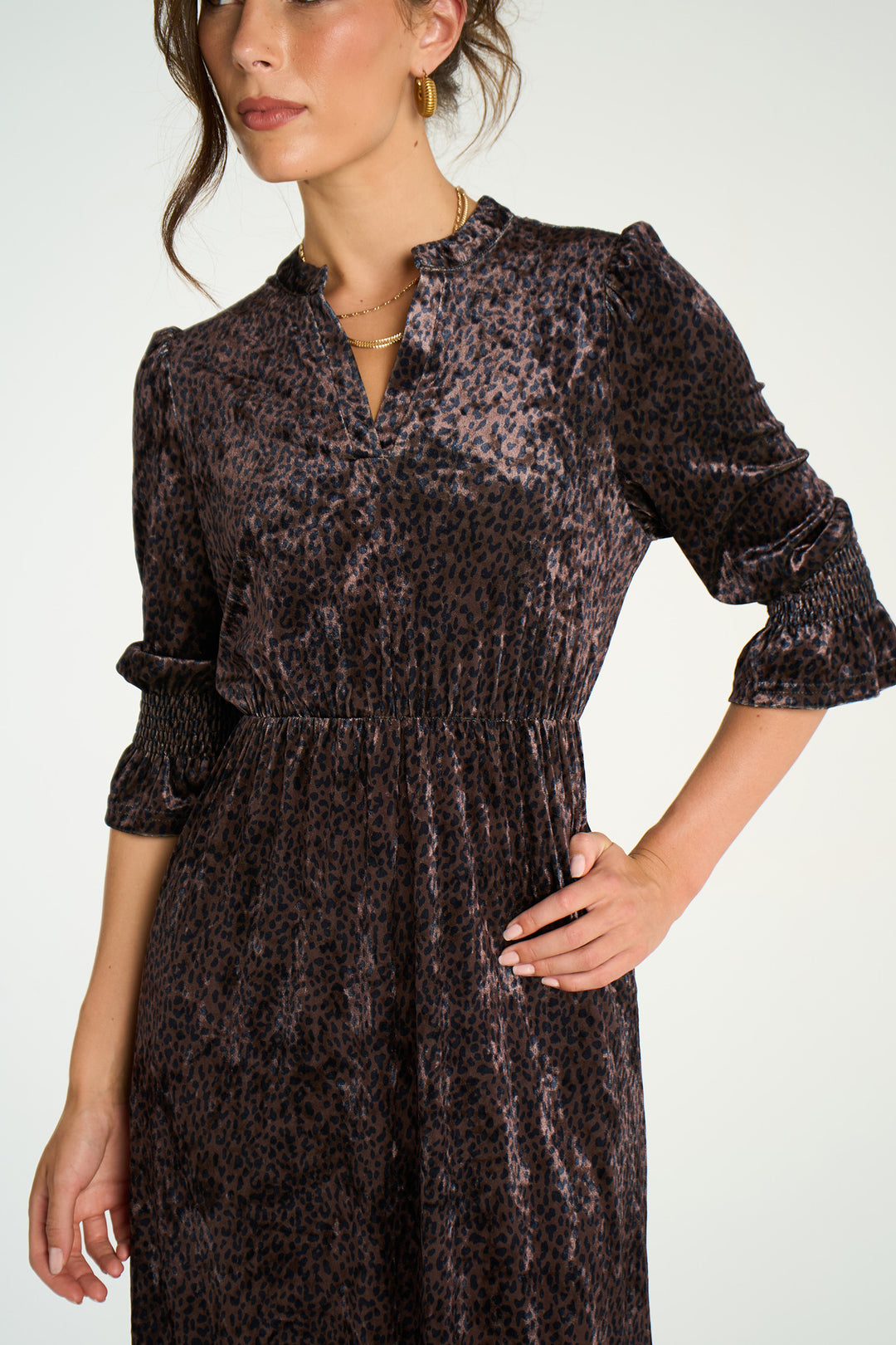pandora-v-neck-midaxi-dress-brown-velvet-leopard-closeup