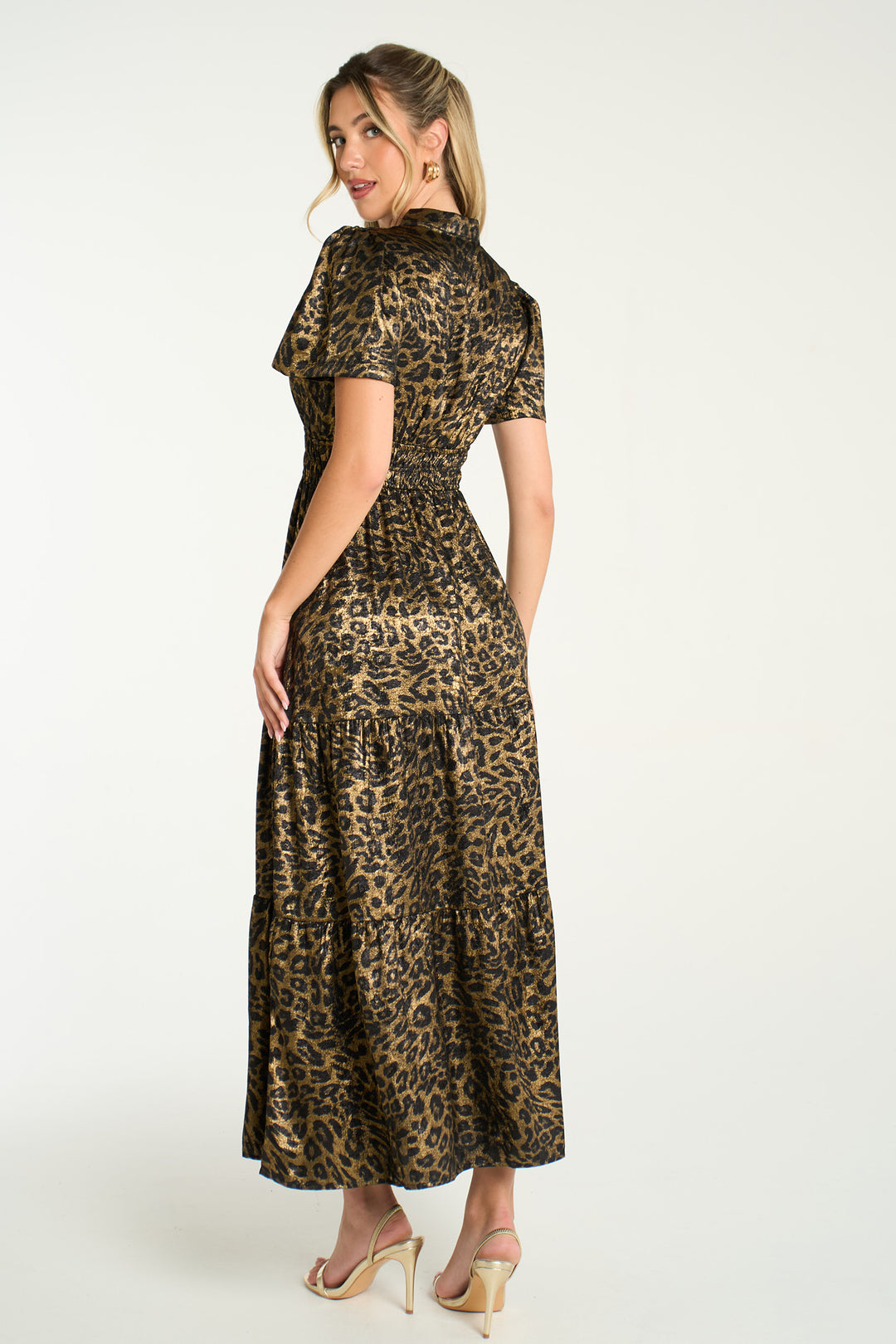 roxy-tiered-maxi-dress-gold-metallic-leopard-back